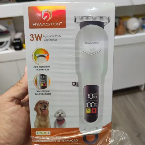 Máquina de Tosa Profissional para Animais de Estimação H'MASTON 3W