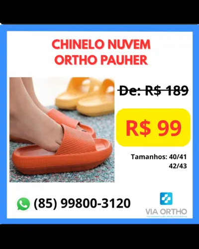 Chinelo Nuvem NOVO