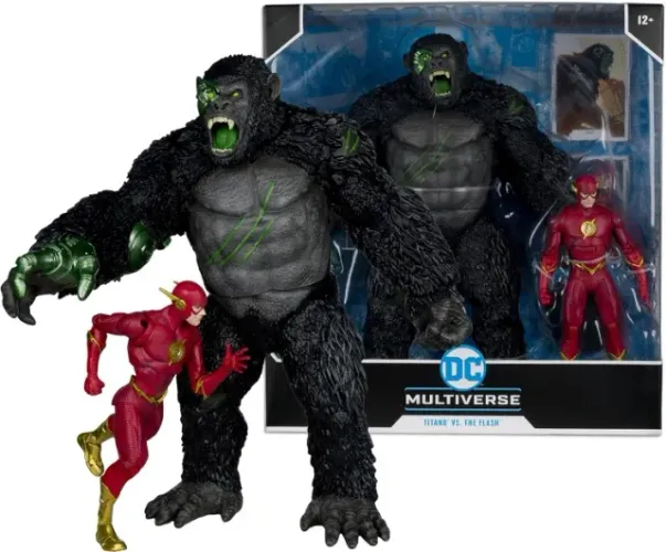 Titano Vs The Flash Mcfarlane Toys Dc Multiverse - Lacrado