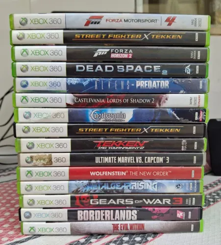 LOTE DE JOGOS X-BOX 360