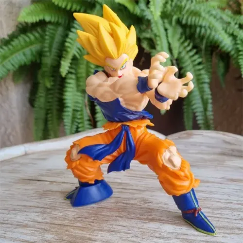 Dragon Ball Z Figuras De Ação Pvc Para Crianças Kamehameha Goku Super Sayajin