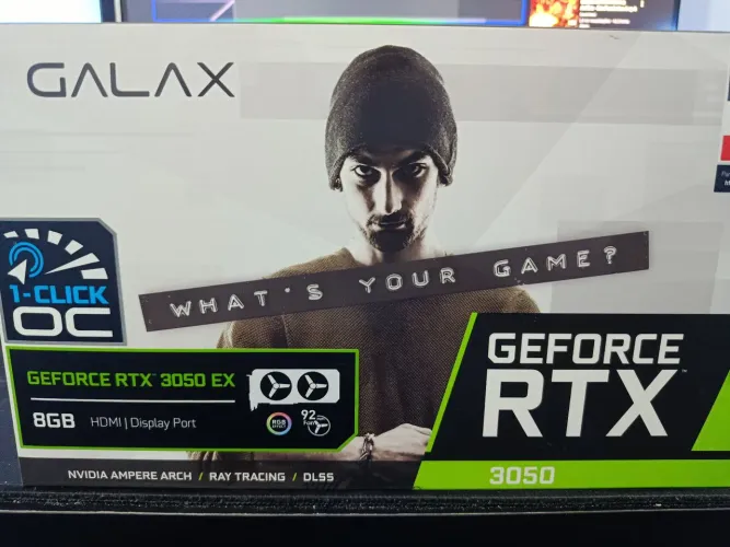 RTX 3050 8gb da Galax