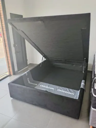 BASE BAÚ ORTOBOM COM SUSPENSÃO HIDRÁULICA À PRONTA-ENTREGA