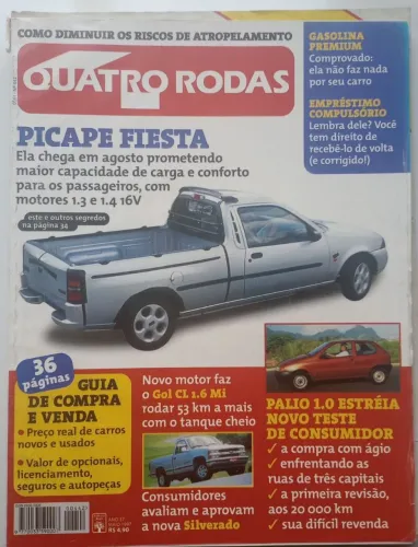 Revista Quatro Rodas Picape Fiesta