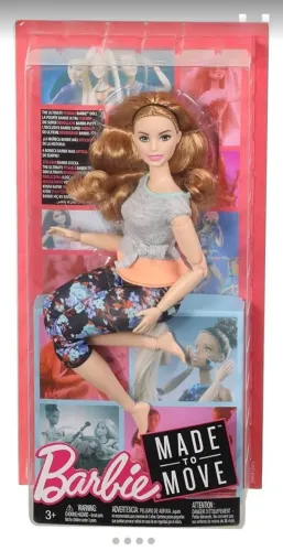 Boneca Barbie made to move 2017 ruiva curve 