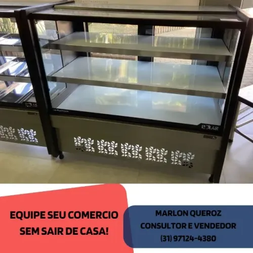 Balcão Expositor Seco 1,25M Polar