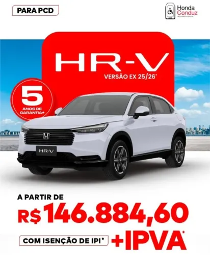 Honda HR-V EX 1.5 Sensing 16V 5P Aut. 2026