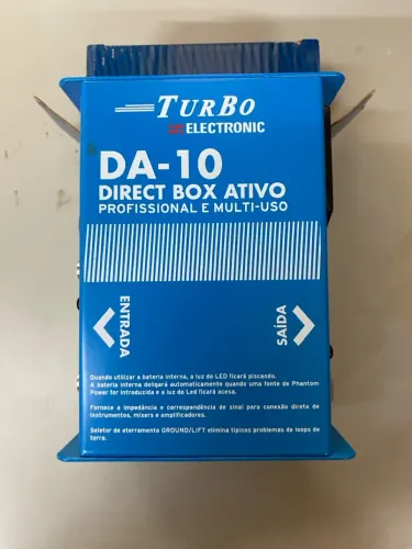 Direct Box Ativo Da-10 Turbo Eletronic
