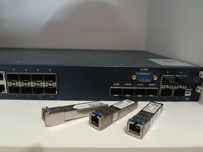 OLT Zyxel GPON - para provedor. Aceito proposta ÚLTIMA UNIDADE 