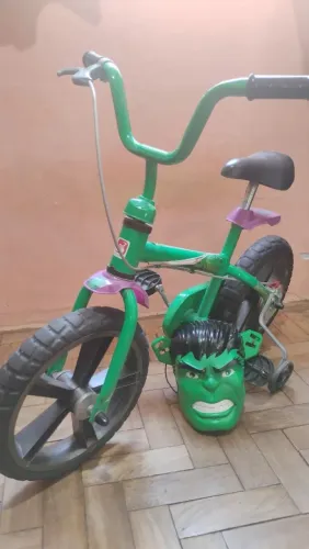 Bicicleta Vingadores - Hulk