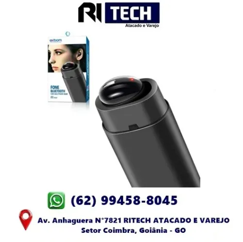 Fone de Ouvido Bluetooth Recarregavel Use Apenas  de 1 Lado  