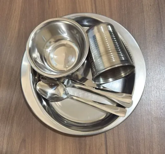 Kit Alimentação Infantil em Aluminio