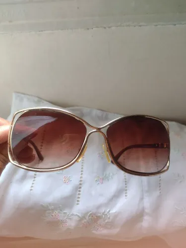 Óculos de Sol Vintage Dourado