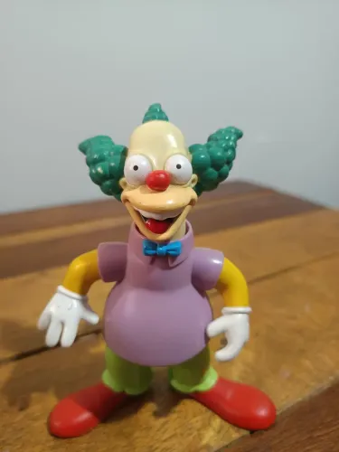 Os Simpsons Boneco Palhaço Krusty Playmates