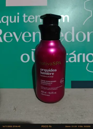 Loção Hidratante Corporal Orquídea Lumiere Nativa SPA