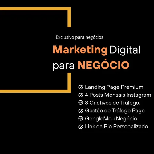Marketing completo para sua empresa ou negócio 