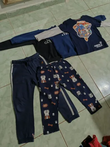 Combo de roupa infantil menino 4 anos