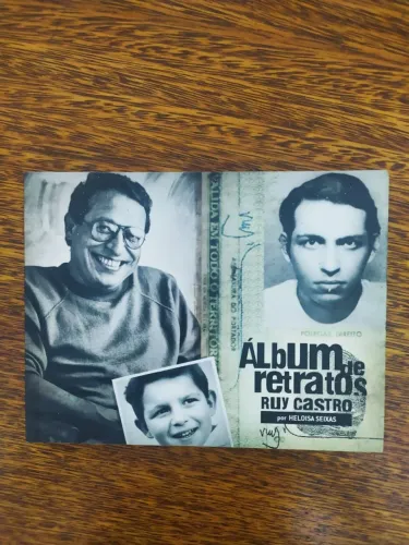 Livro Álbum De Retratos Ruy Castro