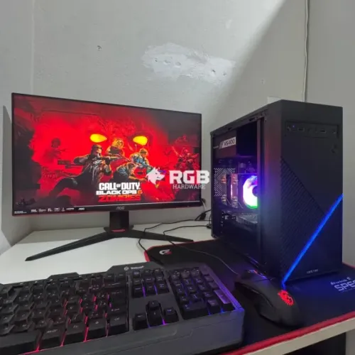 PC Gamer COMPLETO intel core i5 +  GTX 1050 + 1 ano de garantia e em até 12x