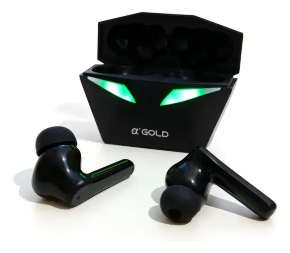 Fone Tws Bluetooth Gamer 5.4 Intra-auriculares A' Gold FN-B25B