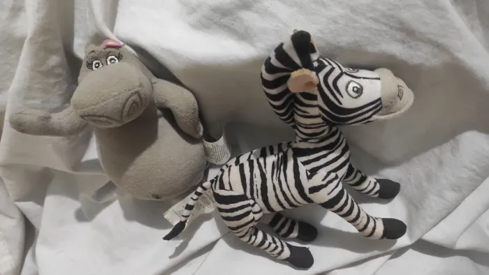 Madagascar - Pelúcia McDonald's (2 brinquedos)