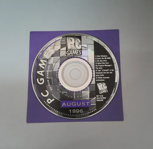CD-ROM PC Games | August 1996