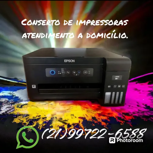 Reparamos sua impressora.
