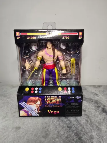 Street fighter Vega Jada toys lacrado