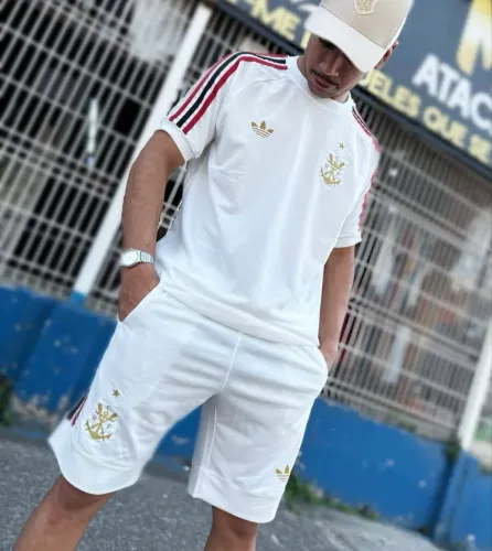 Conjunto moletom Flamengo masculino 