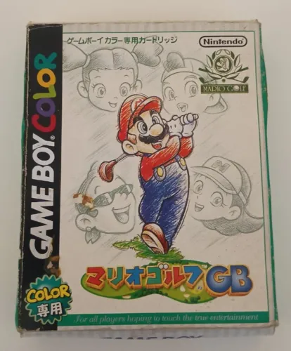 Jogo de Game Boy Color - Mario Golf (Japonês)