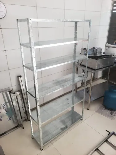Estante de Aço Galvanizado 172×92,5×28 cm