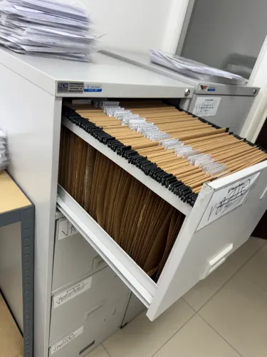 Gaveteiro de Aço 4 gavetas  