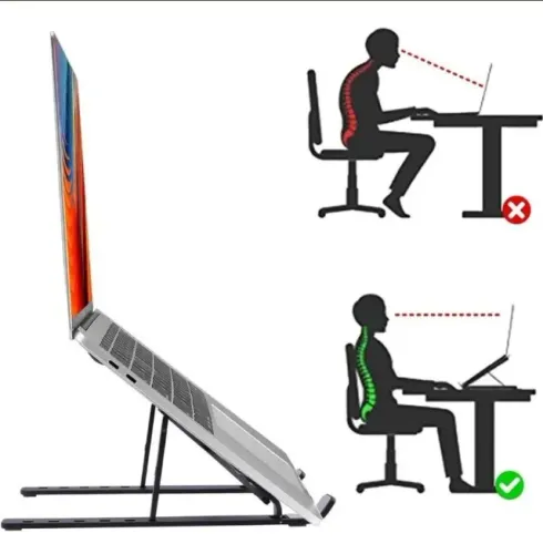 Suporte Notebook Base Regulável Plástico - produto novo