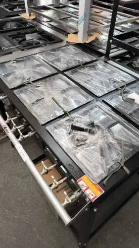 Fogão BP 6 Bocas 3 Duplas 3 Simples - Epoxi (Daniel)