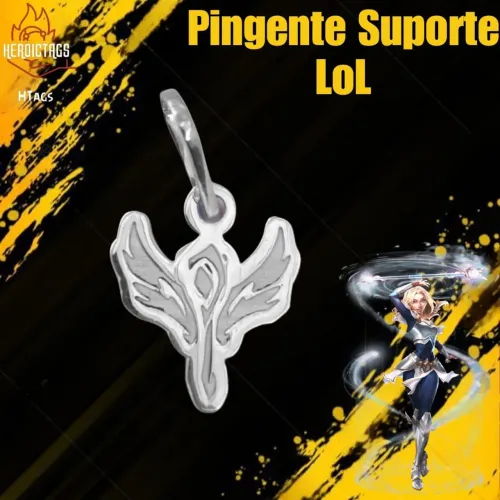 Pingente Classe Suporte - League Of Legends 