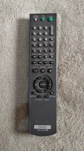 Controle Remoto Sony Para Dvd - Rmt-d165a - Original #av (Usado)