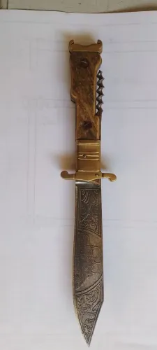 Item pra colecionador faça dobrável Toledo,espanhola peça única!