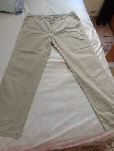 Calça jeans beje 