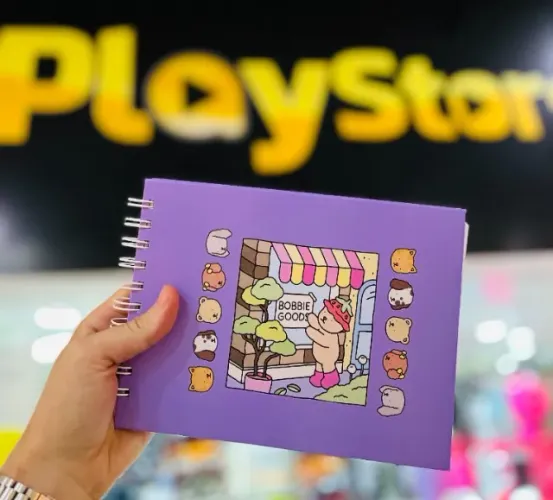 Caderno Bobbie Goods Com 50 Páginas Capa Dura