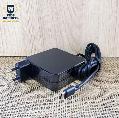 Fonte Carregador Para Notebook 20v 3.25a 65W Tipo C