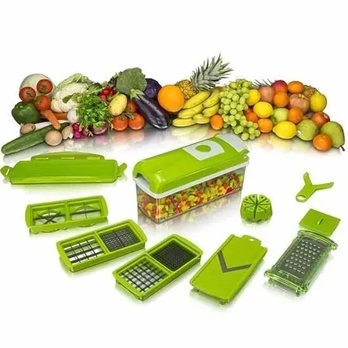 Nicer Dicer Plus Cortador Fatiador legumes Verduras Frutas