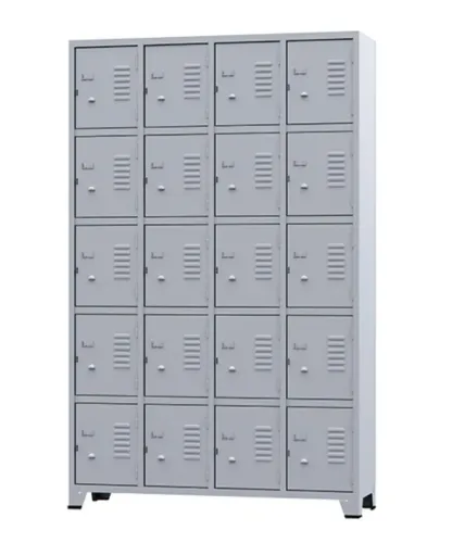 Roupeiro de Aço de 20 Portas Pequenas 1,96x1,23x0,36m  DIVIDIMOS EM ATE 10 X SEM JUROS 
