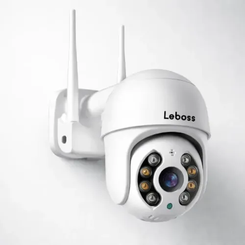Câmera de Segurança IP Wi-Fi Speed Dome LB-CA188 3MP PTZ com Visão Noturna