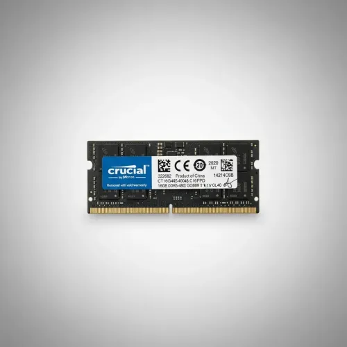 Memória RAM 16Gb Crucial DDR5 4800Mhz notebook