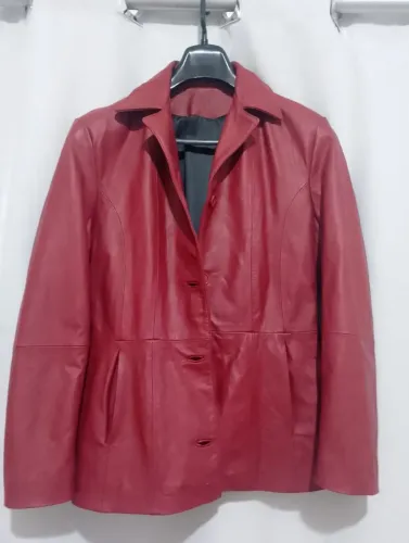 Blazer de Couro Legítimo Julian Marcuir - Fem M