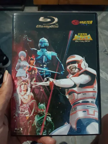 Blu-ray do Jaspion completo em 3 discos