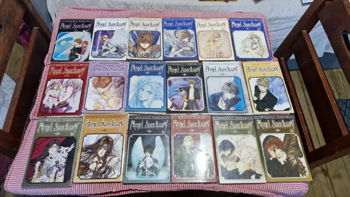 Mangás Angel Sanctuary volume 1° ao 18°