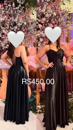 Vestido festa luxo