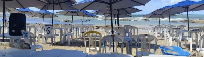 Vaga de Garçom "Barraca de praia"