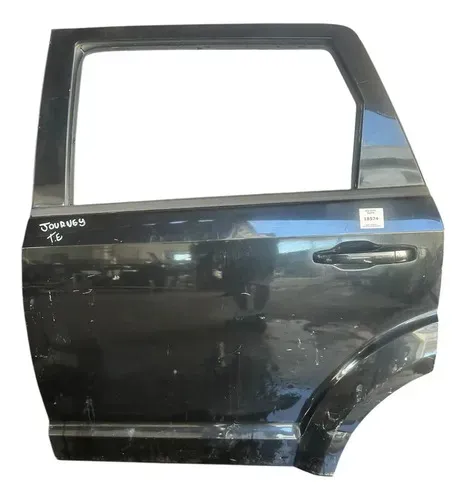 Porta Traseira Esquerda Dodge Journey 2009/2015 Traseira Esquerda Preto
